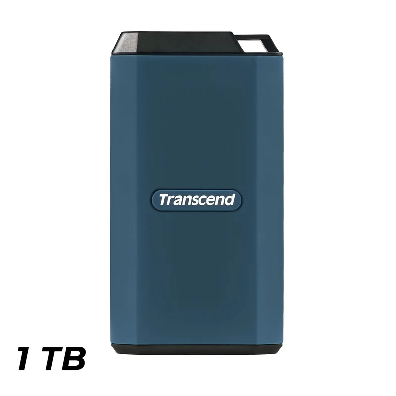 Transcend ESD410C 20GBPS USB 3.2 Gen 2x2 Type-C Portable SSD (Dark Blue) (1TB, 2TB, 4TB)
