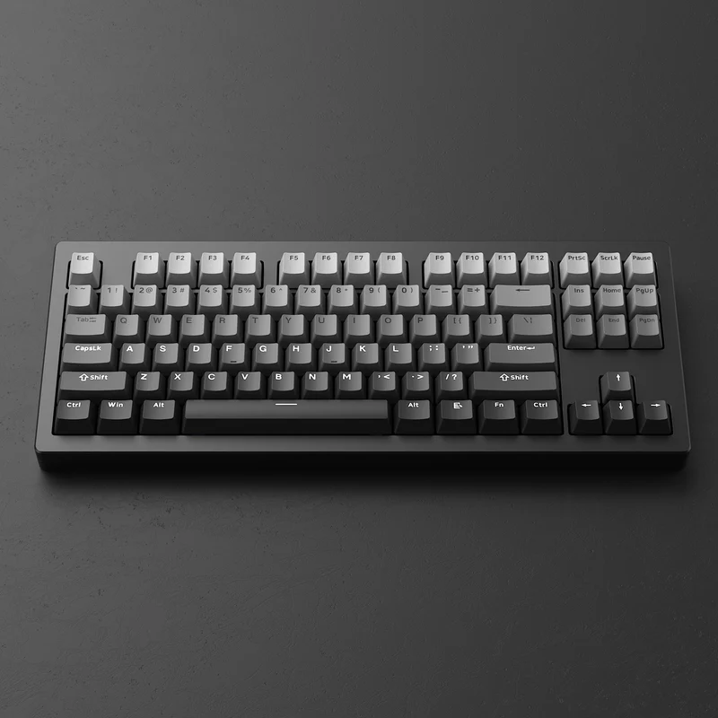 Monsgeek M3W Multi-Modes Aluminum Case Hot-Swappable Mechanical Keyboard Gasket Mount (Purple, Black, Silver)