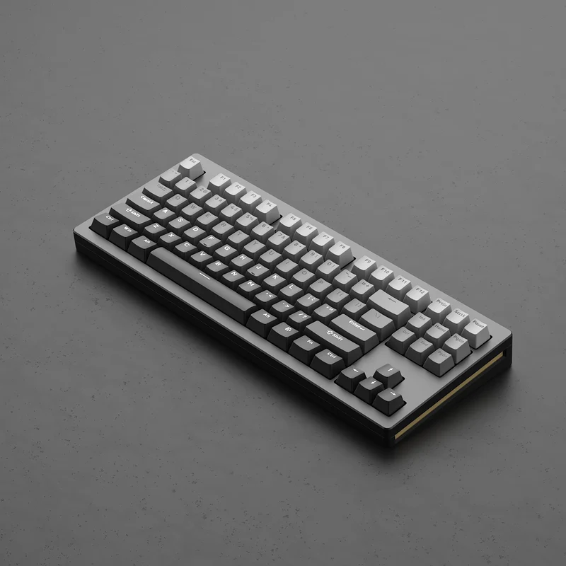 Monsgeek M3W Multi-Modes Aluminum Case Hot-Swappable Mechanical Keyboard Gasket Mount (Purple, Black, Silver)