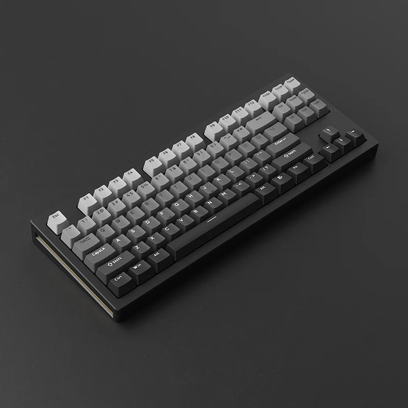 Monsgeek M3W Multi-Modes Aluminum Case Hot-Swappable Mechanical Keyboard Gasket Mount (Purple, Black, Silver)