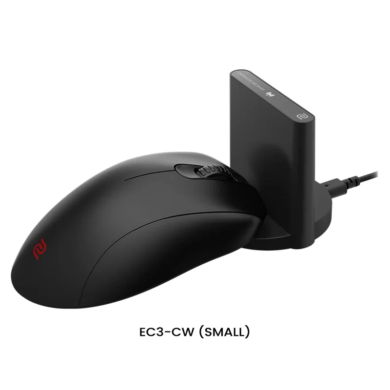 BenQ Zowie EC-CW eSports Wireless Gaming Mouse (Black) w/ Dock (EC3-CW (Small), EC2-CW (Medium), EC1-CW (Large))