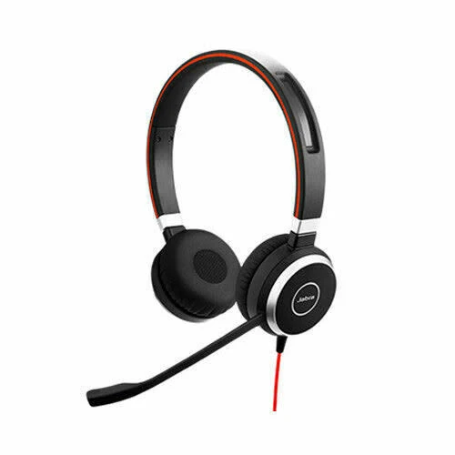 Jabra Evolve 40 MS Stereo Wired Headset (Black)