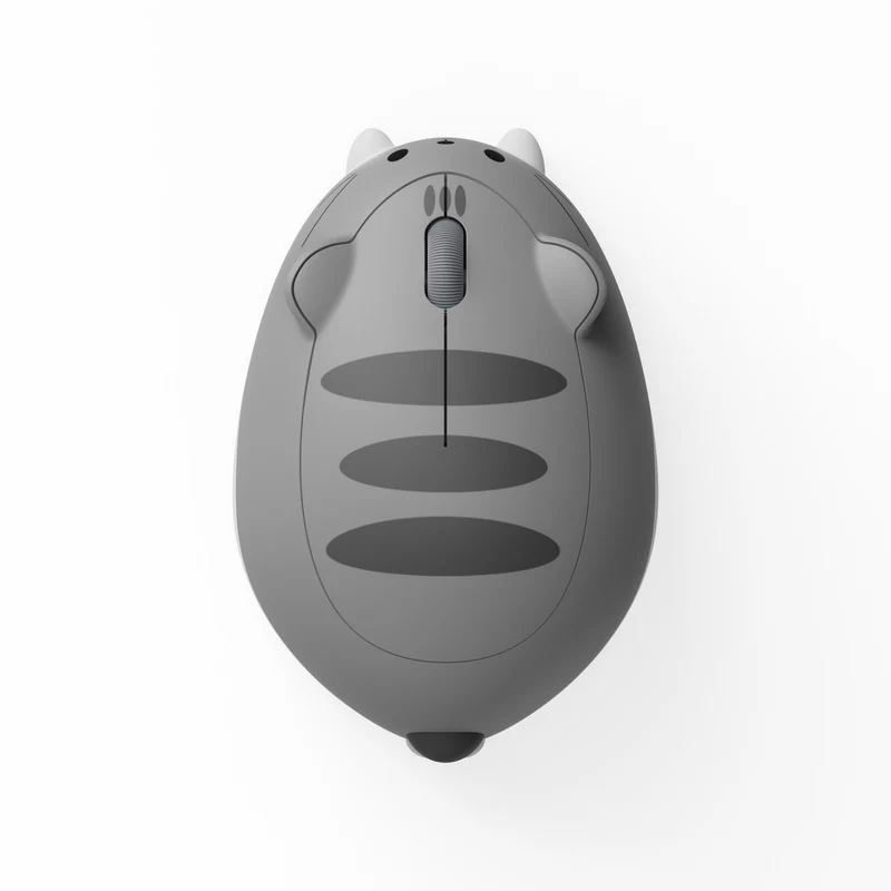 Akko Cat Theme Mouse (Grey Mimo, Pink Angie, Orange Kate)