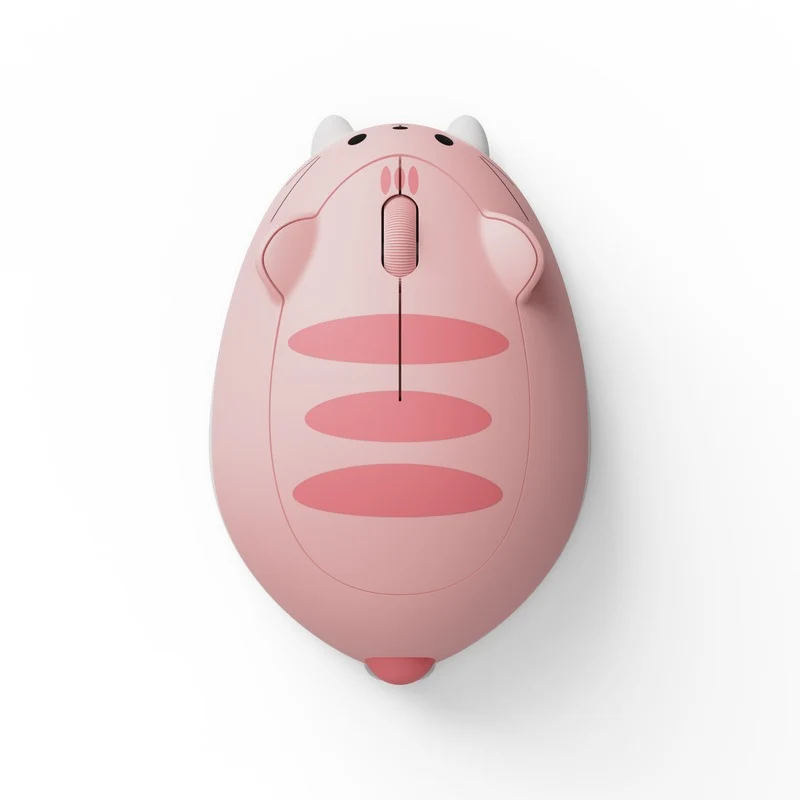 Akko Cat Theme Mouse (Grey Mimo, Pink Angie, Orange Kate)