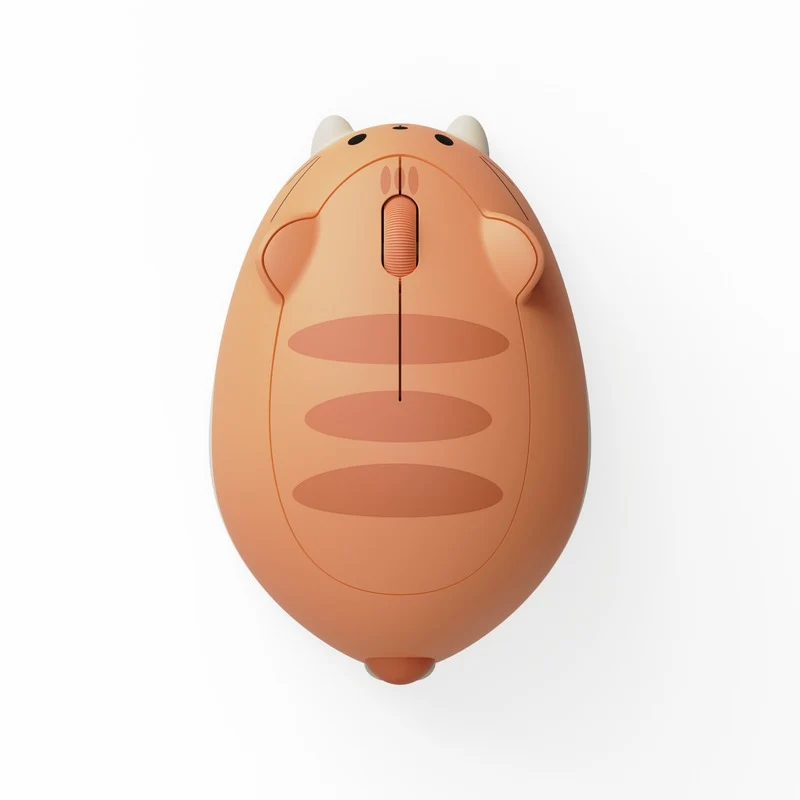 Akko Cat Theme Mouse (Grey Mimo, Pink Angie, Orange Kate)