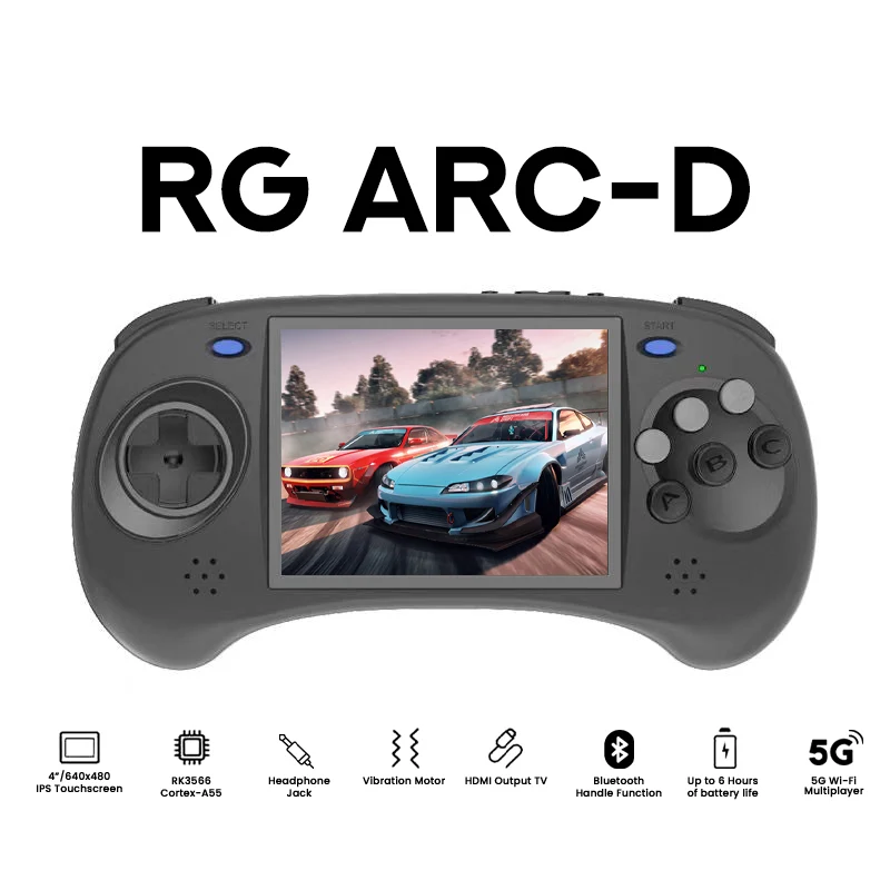 Anbernic RG ARC-D Handheld Gaming Console (Black)