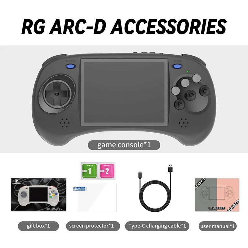 Anbernic RG ARC-D Handheld Gaming Console (Black)