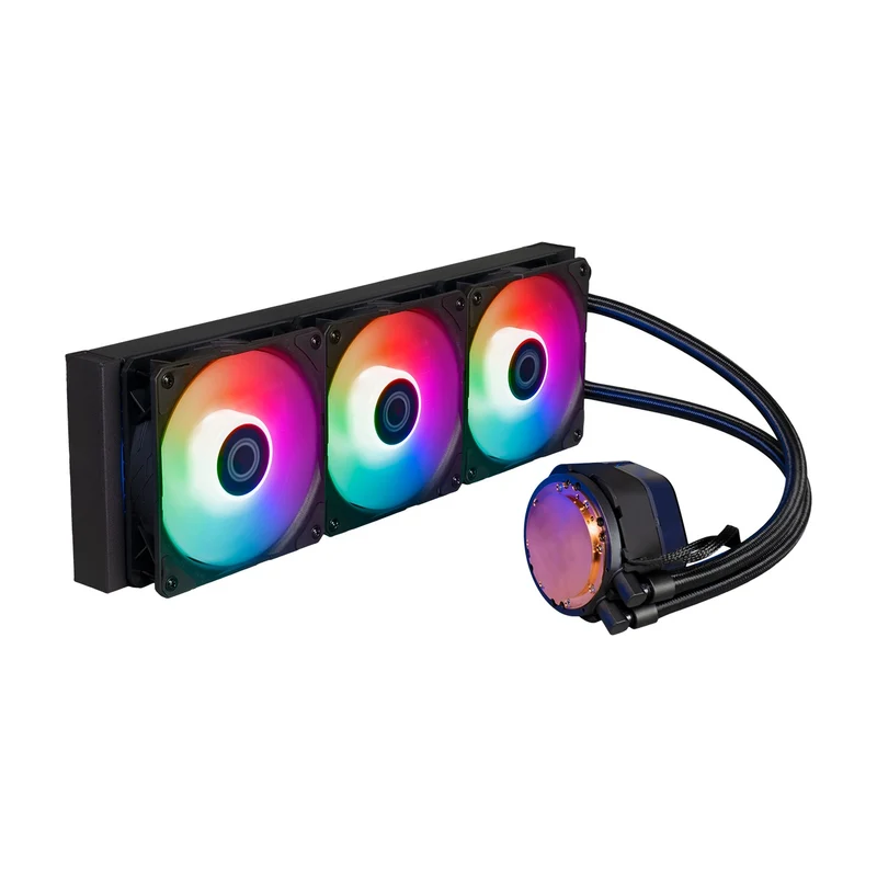 Cooler Master Masterliquid 360 Atmos ARGB 360MM Close-Loop AIO Liquid CPU Cooler (Black)