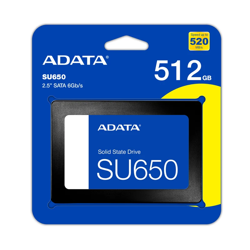 Adata SU650 512GB 2.5-Inch SATA 6GB/S SSD (ASU650SS-512GT-R)