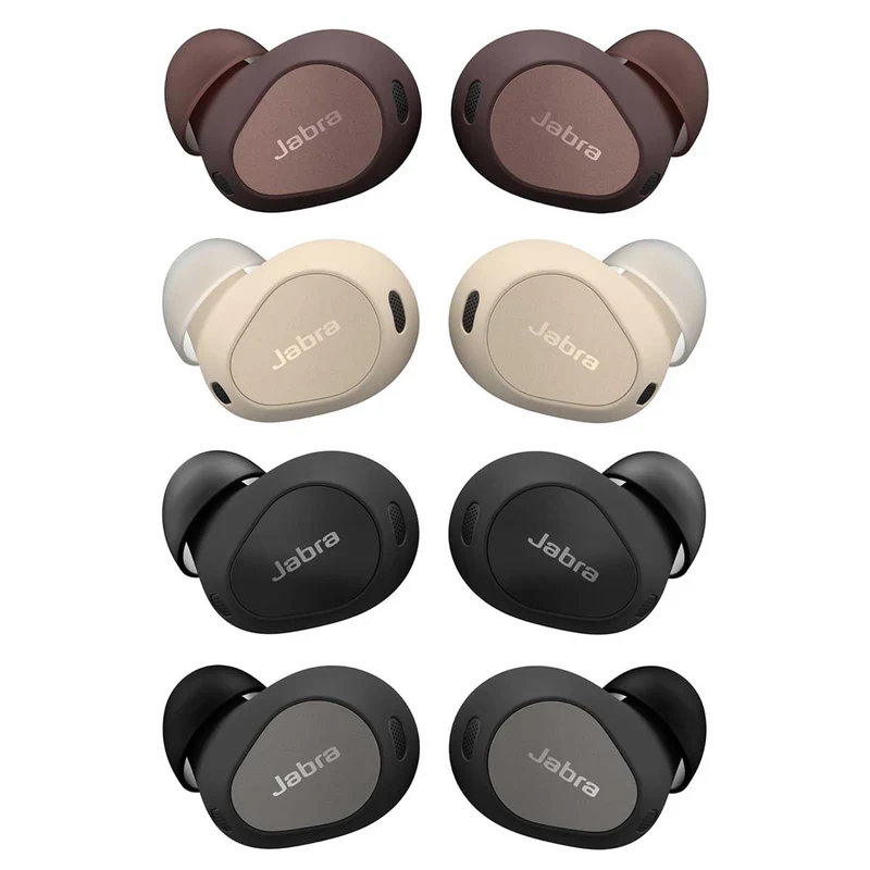 Jabra Elite 10 True Wireless Earbuds With Advanced Noise Cancellation (Cocoa, Cream, Gloss Black, Titanium Black)