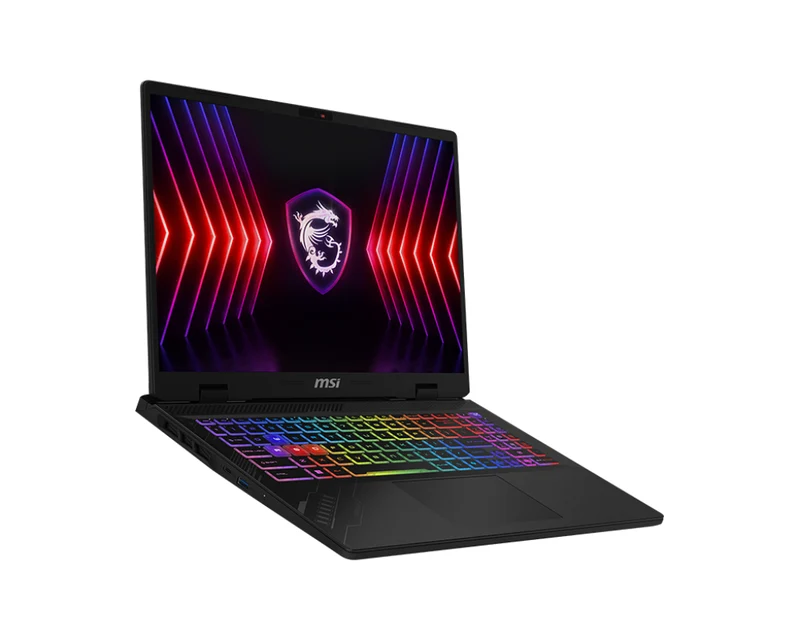MSI Crosshair 16 HX D14VGKG-213PH Gaming Laptop (Cosmos Grey) | 16" QHD+ (2560X1600) 240HZ IPS | i7-14700HX | 16GB RAM | 1TB SSD | RTX 4070 | Windows 11 | MS Office Home & Student 2021 | Gaming Backpack
