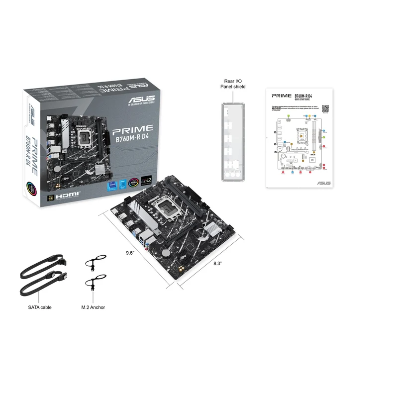 Asus Prime B760M-R D4 Motherboard