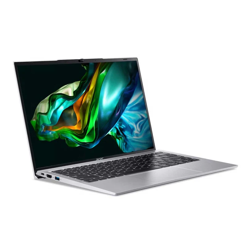 Acer Aspire Lite AL14-51M-57H1 Laptop (Pure Silver) | 14" WUXGA (1920x1200) IPS | i5-1235U | 8GB RAM | 512GB SSD | Intel UHD Graphics | Windows 11 Home | MS Office Home & Student 2021 | Acer Entry Run Rate Backpack E-1620-P