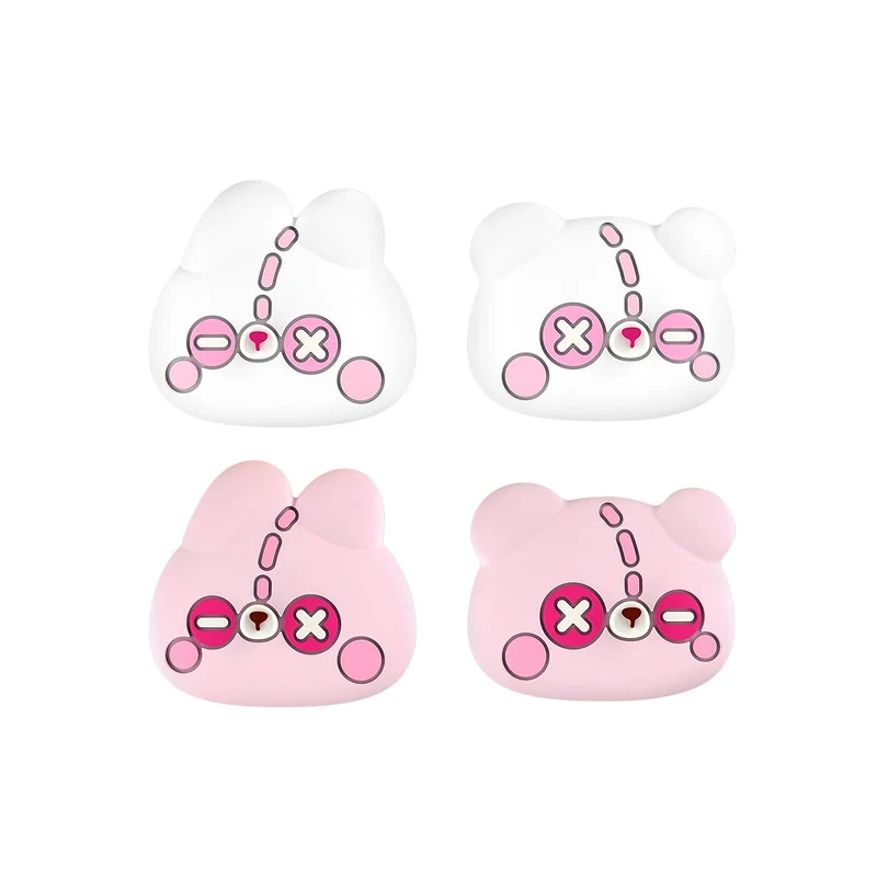 IINE Silicone Thumb Grip Caps For N-Switch (Bunny and Bear, Kamaboko, Feline Fanny)
