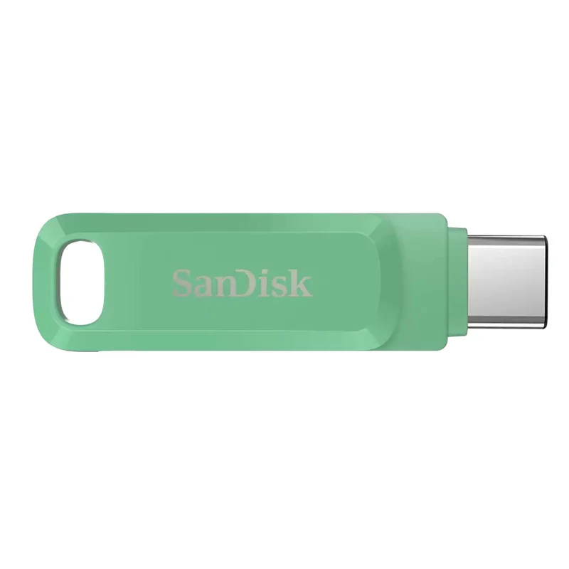 Sandisk Ultra Dual Drive Go USB 3.2 Gen1 Type-C 128GB Flash Drive (Green, Peach)