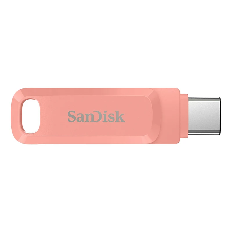 Sandisk Ultra Dual Drive Go USB 3.2 Gen1 Type-C 128GB Flash Drive (Green, Peach)