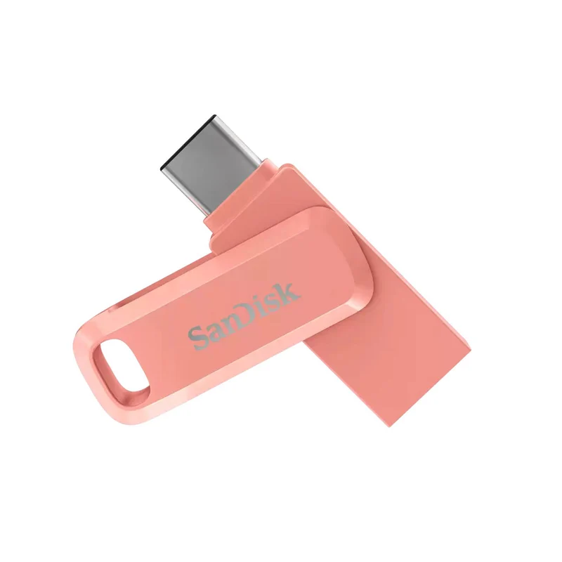 Sandisk Ultra Dual Drive Go USB 3.2 Gen1 Type-C 128GB Flash Drive (Green, Peach)