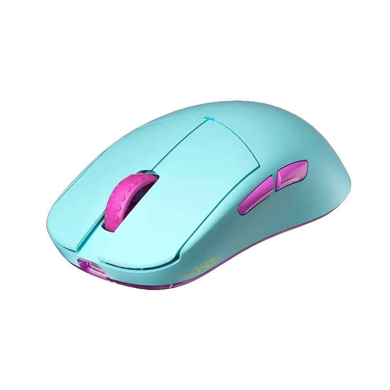 Lamzu Atlantis OG V2 Pro Superlight Wireless Gaming Mouse (Miami Blue, Matcha Green)
