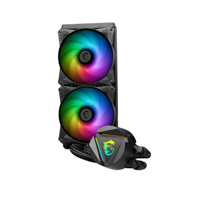 MSI MAG Coreliquid 280R V2 ARGB Aio Liquid CPU Cooler (Black)