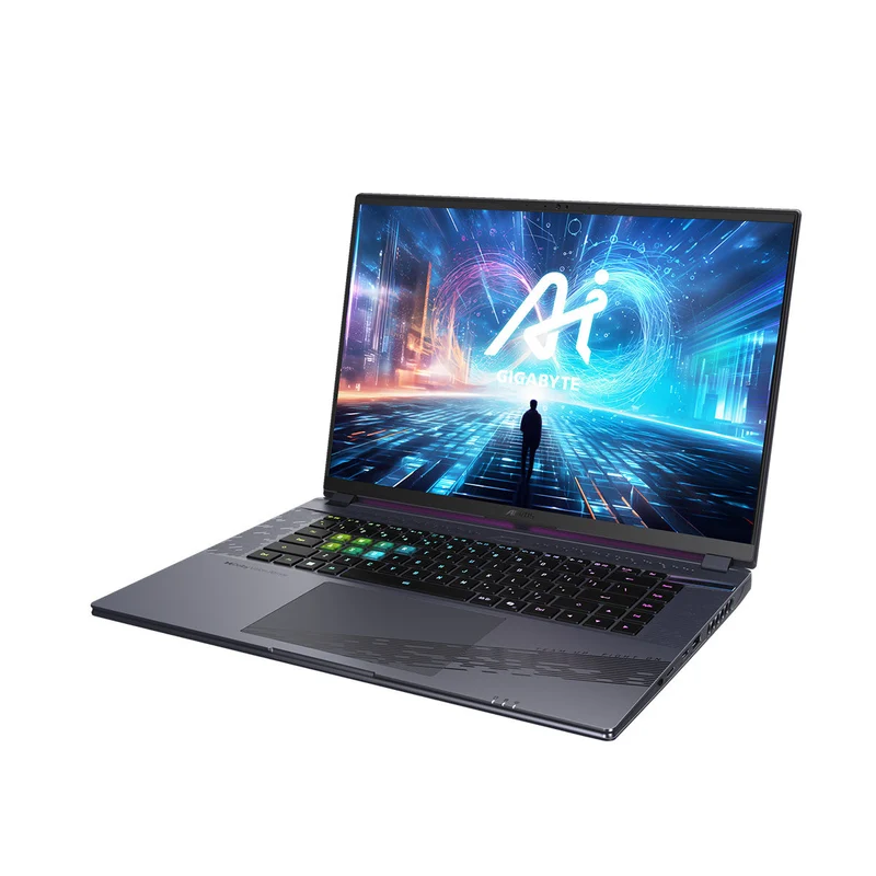 Gigabyte Aorus 16X (2024) AKG-53PHC54SH Gaming Laptop (Grey) | 16" QHD+ 165Hz | i7-14650HX | 16GB RAM | 1TB SSD | RTX 4060 | Windows 11 Home| Aorus Bag G2 | Aorus H1 Headset | Aorus M2 Mouse