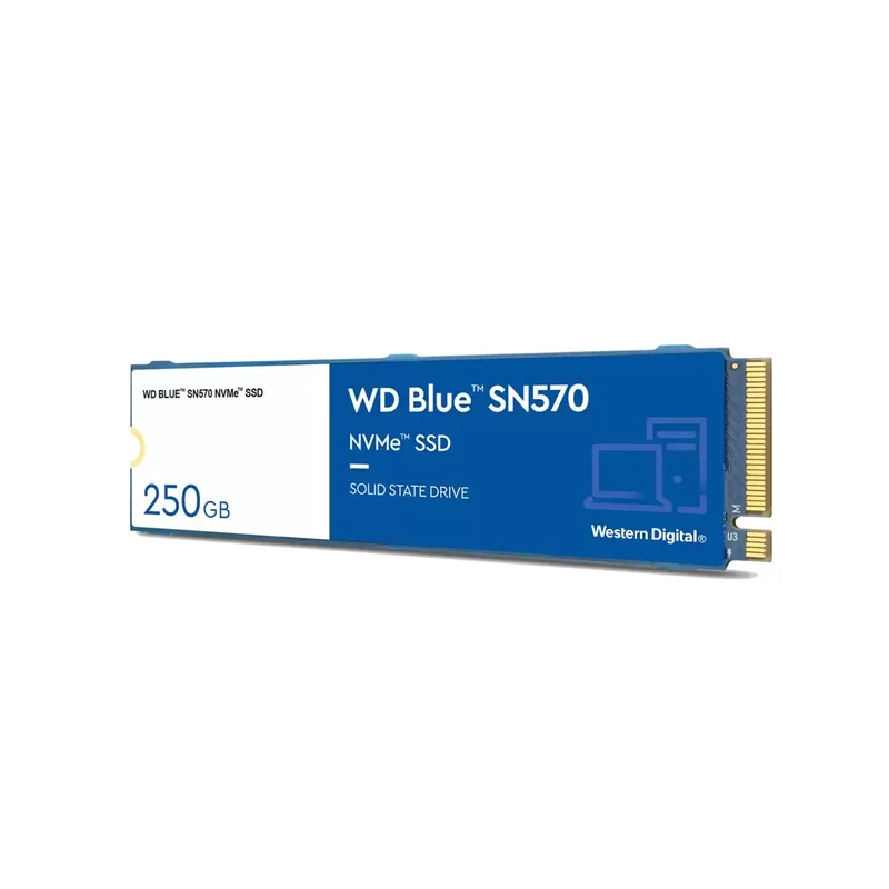 WD Blue SN570 250GB M.2 2280 NVME SSD (WDS250G3B0C)