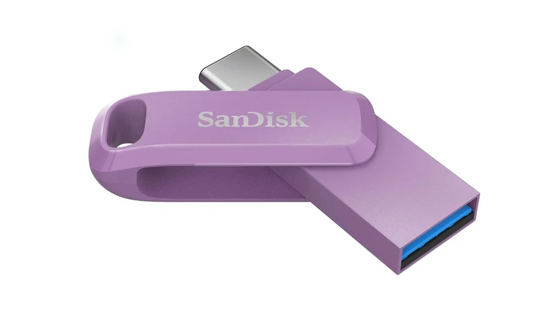 Sandisk Ultra Dual Drive Go USB 3.2 GEN 1 TYPE C 128GB Flash Drive (Black, Blue, Purple)