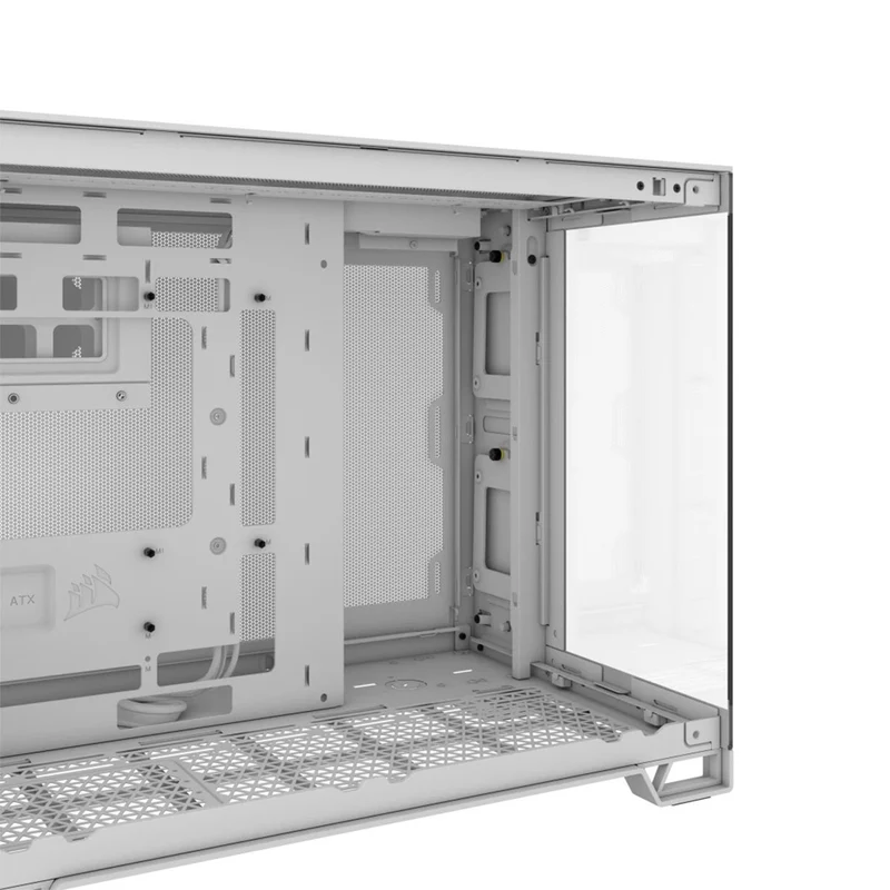 Corsair 2500X Mid-Tower Dual Chamber Pc Case (White)