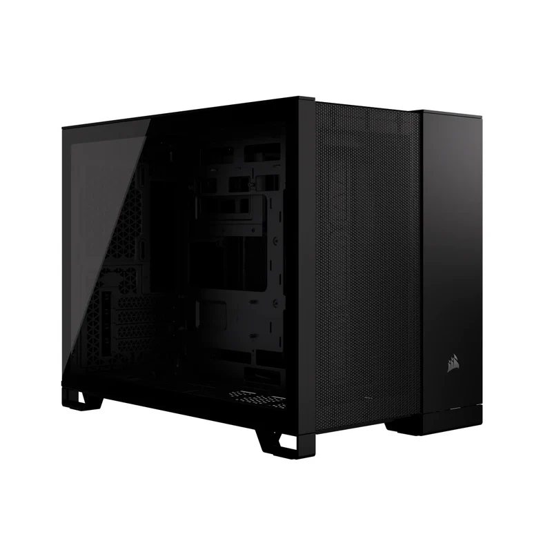 Corsair 2500D Airflow Mid-Tower Dual Chamber PC Case (Black, White)