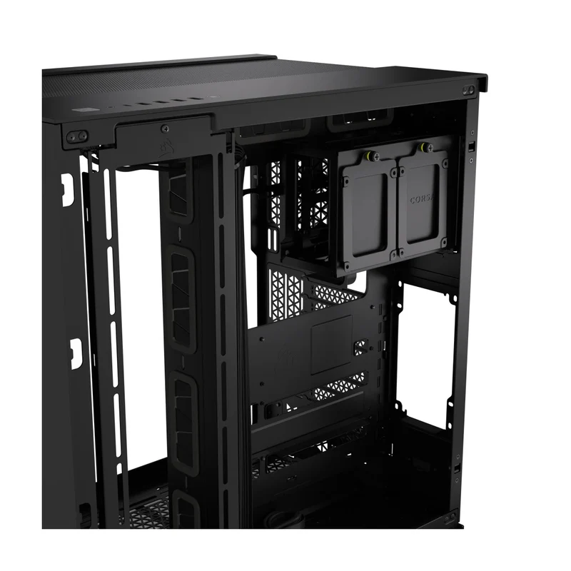Corsair 6500D Airflow Tempered Glass ATX Mid-Tower Dual Chamber PC Case (Black, White)