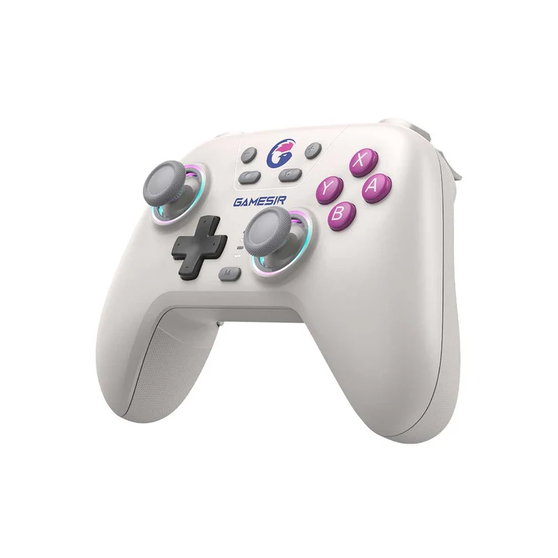 Gamesir T4 Nova HD Rumble Wireless Controller For N-Switch (Neon Teal, Retro White)