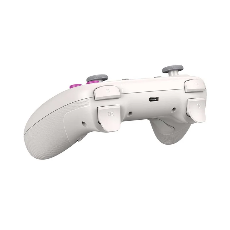 Gamesir T4 Nova HD Rumble Wireless Controller For N-Switch (Neon Teal, Retro White)