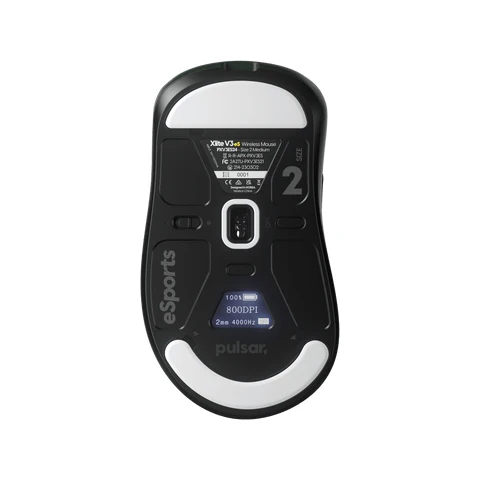 Pulsar Xlite V3 ES eSports Tournament Ed. Wireless Gaming Mouse (Green) Size2 (PXV3ES24)