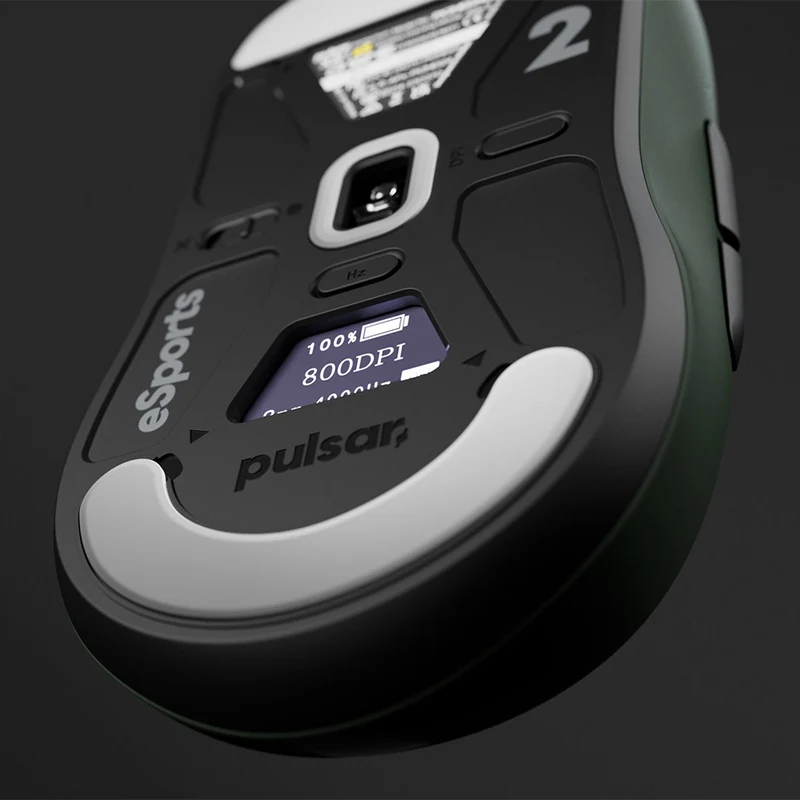 Pulsar X2H ES eSports Tournament Ed. Wireless Gaming Mouse (Green) Size2 (PX2HES24)