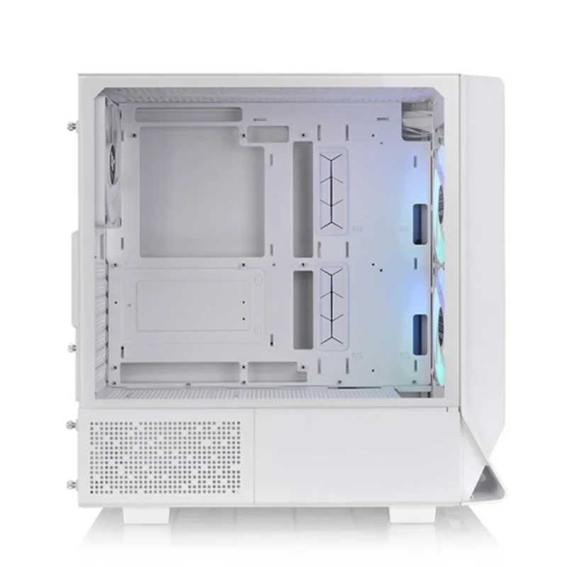 Thermaltake Ceres 330 TG RGB Mid Tower 4mm Tempered Glass PC Case(Black, Hydrangea Blue, Snow)