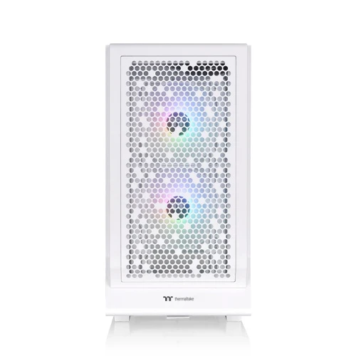 Thermaltake Ceres 330 TG RGB Mid Tower 4mm Tempered Glass PC Case(Black, Hydrangea Blue, Snow)