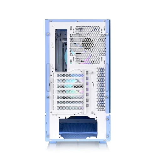 Thermaltake Ceres 330 TG RGB Mid Tower 4mm Tempered Glass PC Case(Black, Hydrangea Blue, Snow)