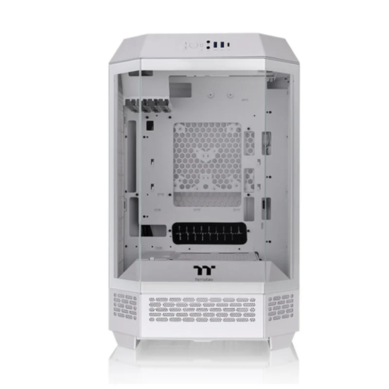 Thermaltake The Tower 300 Micro ATX 3mm Tempered Glass PC Case (Black, Hydrangea Blue, Snow, Bumblebee, Matcha Green)