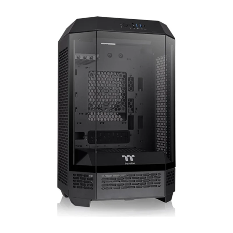 Thermaltake The Tower 300 Micro ATX 3mm Tempered Glass PC Case (Black, Hydrangea Blue, Snow, Bumblebee, Matcha Green)