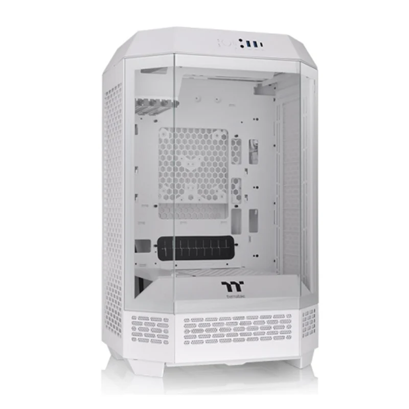 Thermaltake The Tower 300 Micro ATX 3mm Tempered Glass PC Case (Black, Hydrangea Blue, Snow, Bumblebee, Matcha Green)