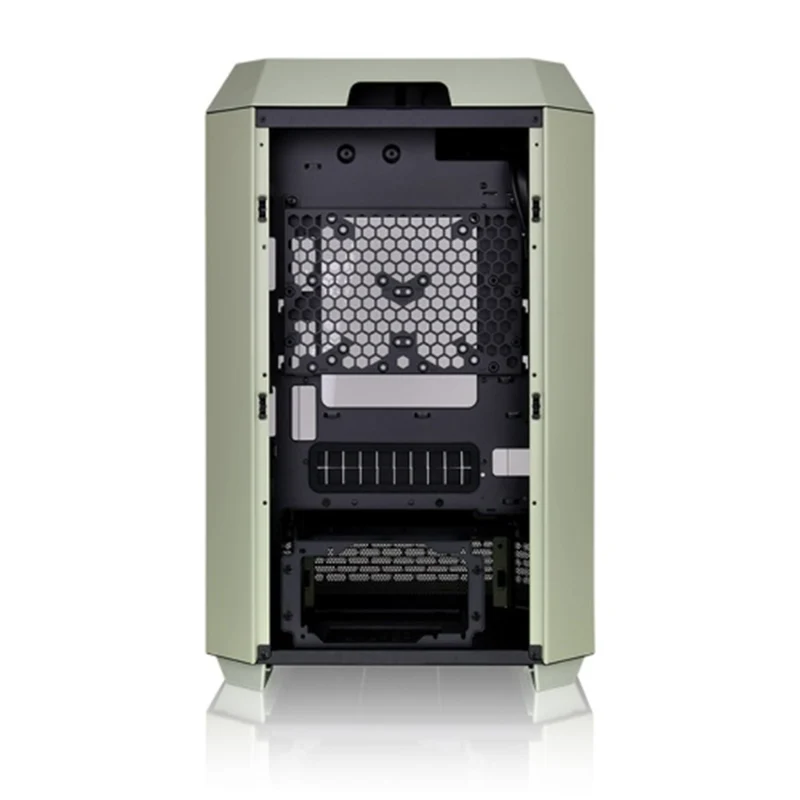 Thermaltake The Tower 300 Micro ATX 3mm Tempered Glass PC Case (Black, Hydrangea Blue, Snow, Bumblebee, Matcha Green)