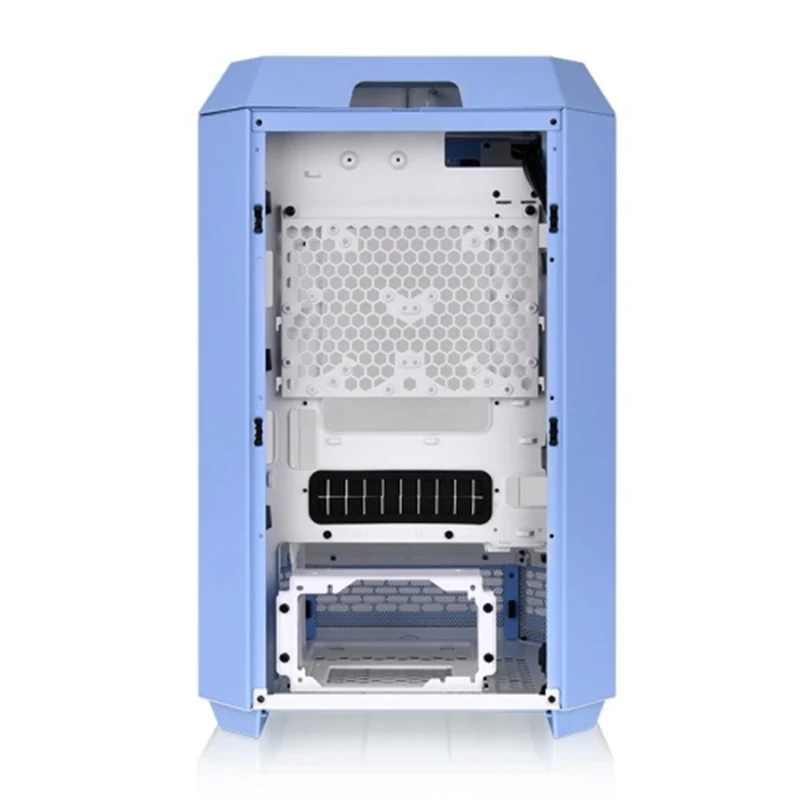 Thermaltake The Tower 300 Micro ATX 3mm Tempered Glass PC Case (Black, Hydrangea Blue, Snow, Bumblebee, Matcha Green)