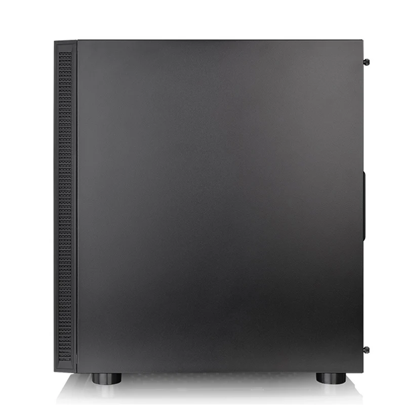 Thermaltake H200 TG RGB Mid Tower 4mm Tempered Glass PC Case (Black, Snow)