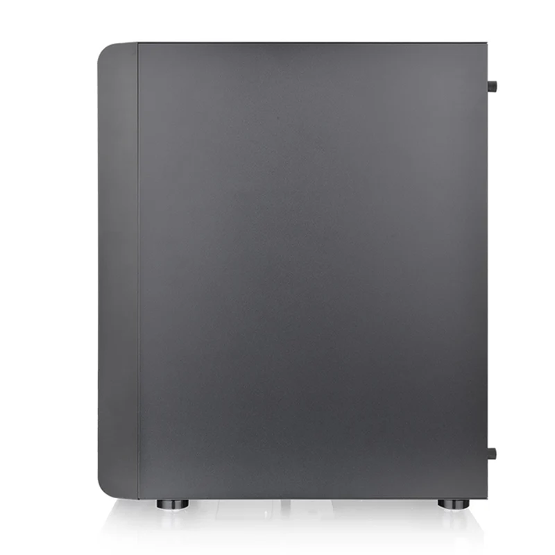 Thermaltake S200 TG RGB Mid Tower 3mm Tempered Glass With 120mm RGB Lite Front Fans PC Case (Black, Snow)