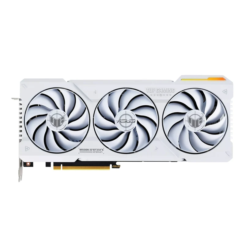 Asus TUF Geforce RTX 4070 Ti OC 12GB GDDR6X Gaming Graphics Card (White)