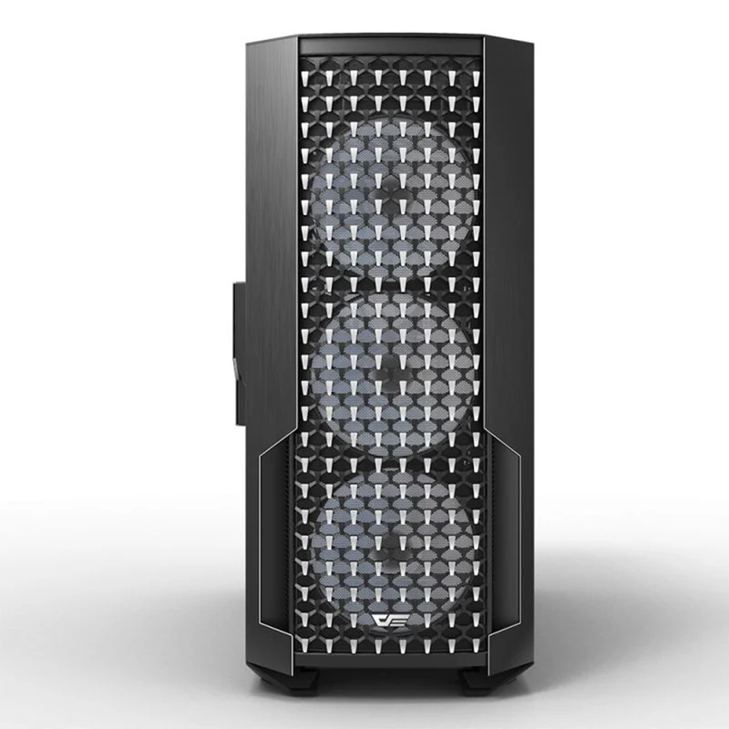 Darkflash DF7100 Tempered Glass Side Panel Luxury ATX PC Case (Black)