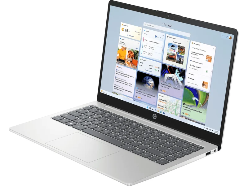 HP 14-EM0105AU Laptop (Natural Silver) | 14” FHD (1920x1080) | Ryzen 5 7520U | 8GB RAM | 256GB SSD | AMD Radeon Graphics | Windows 11 Home | HP Prelude Topload Bag