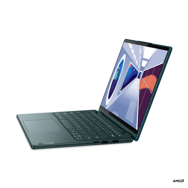 Lenovo Yoga 6 13ABR8 83B20083PH Laptop (Dark Teal) | 13.3” WUXGA (1920x1200) | Ryzen 7 7730U | 16GB RAM | 512GB SSD | AMD Radeon Graphics | Windows 11 Home | MS Office Home & Student 2021 | Lenovo Casual Backpack B210