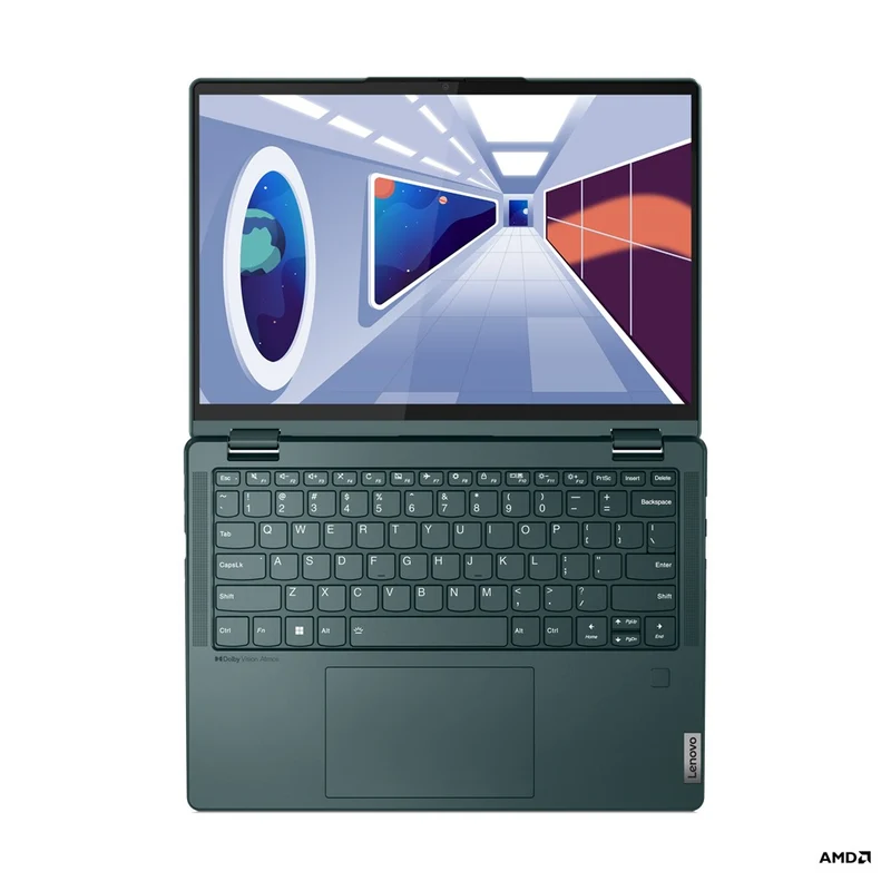 Lenovo Yoga 6 13ABR8 83B20083PH Laptop (Dark Teal) | 13.3” WUXGA (1920x1200) | Ryzen 7 7730U | 16GB RAM | 512GB SSD | AMD Radeon Graphics | Windows 11 Home | MS Office Home & Student 2021 | Lenovo Casual Backpack B210
