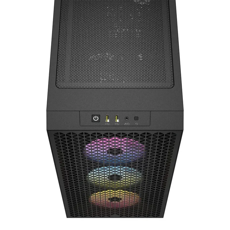 Corsair 3000D RGB Airflow Tempered Glass Mid-Tower ATX PC Case (Black)
