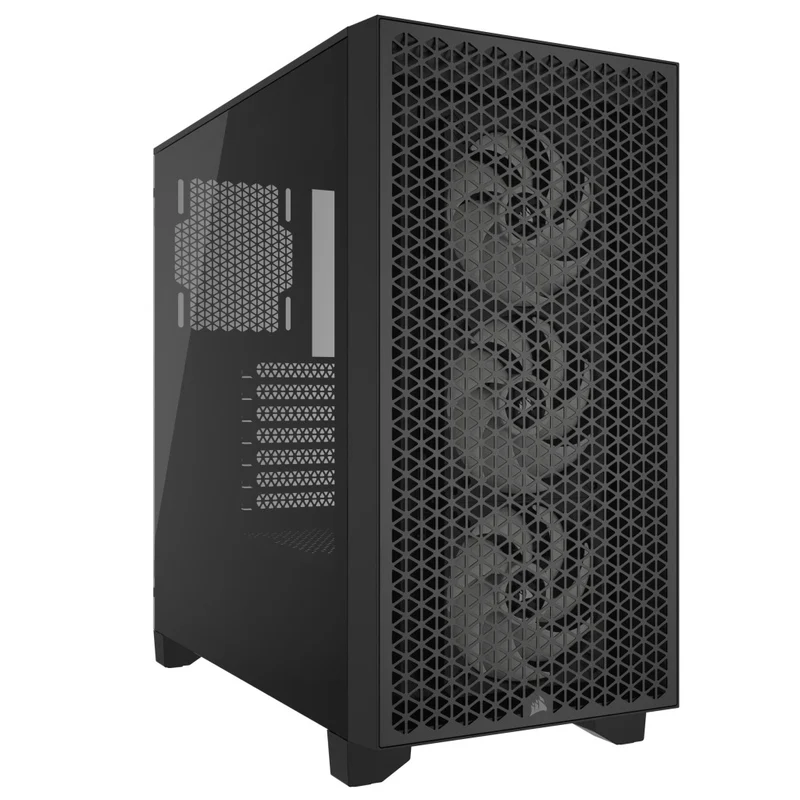 Corsair 3000D RGB Airflow Tempered Glass Mid-Tower ATX PC Case (Black)